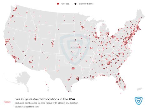 five guys|All Five Guys Locations Restaurants in the United States.